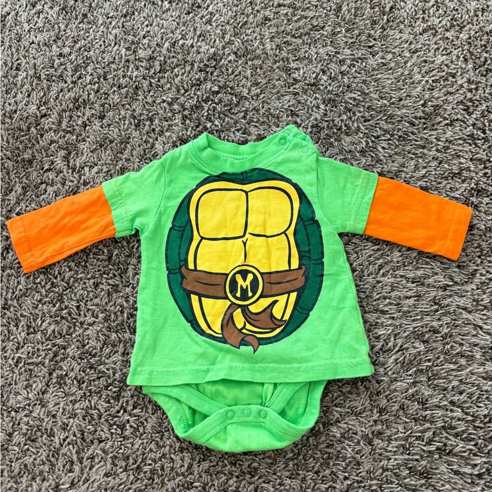 TMNT- Teenage Mutant Ninja Turtle Halloween Infant Onesie size 0-3 Months